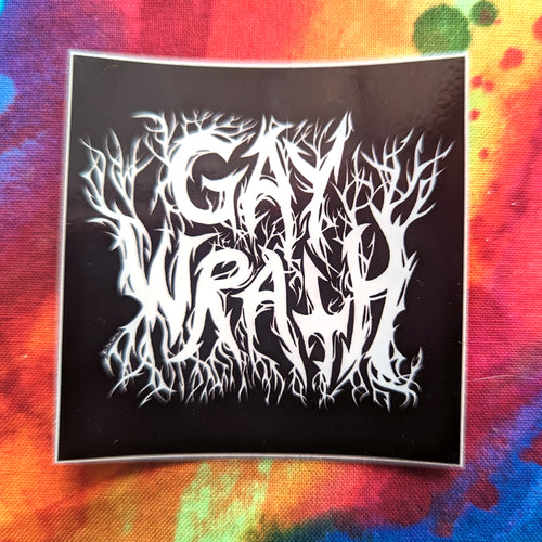 Gay Wrath Sticker